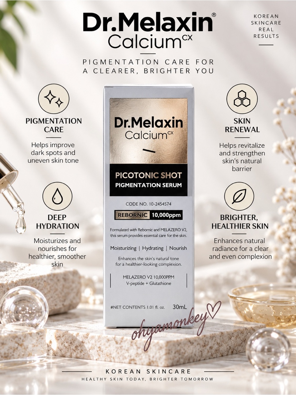 Dr. Melaxin Calcium CX Picotonic Shot Pigmentation Serum